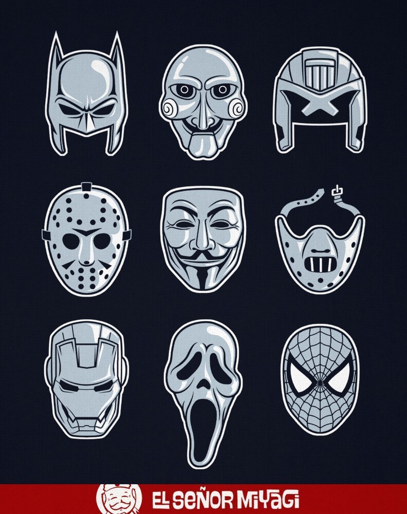 Masks tshirt - MEN - 1 Masks tshirt - MEN - 1