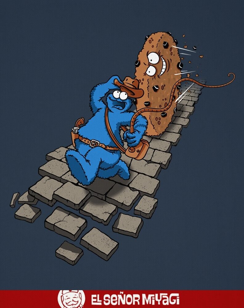 Cookie Adventure tshirt - MEN - 1 Cookie Adventure tshirt - MEN - 1
