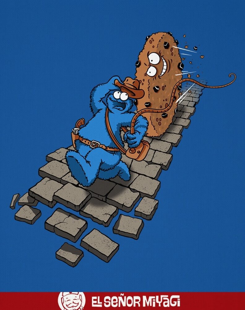 Cookie Adventure tshirt - WOMEN - 1 Cookie Adventure tshirt - WOMEN - 1