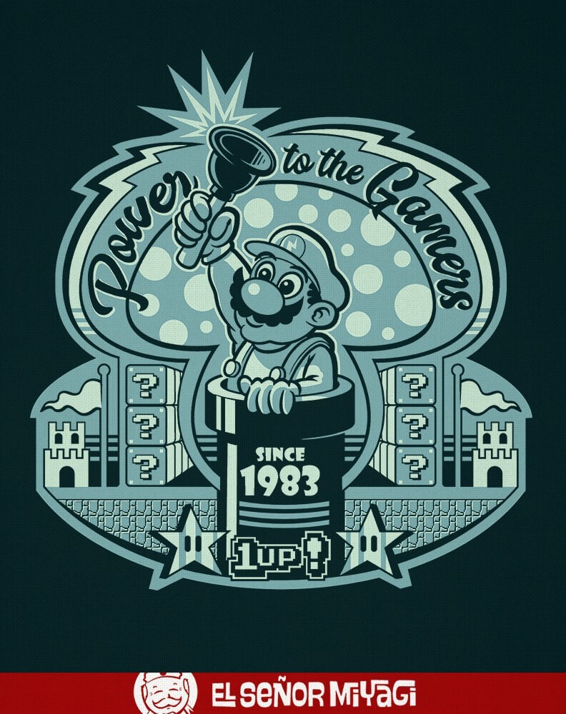 Power to the Gamers Tshirt - MEN - 1 Power to the Gamers Tshirt - MEN - 1