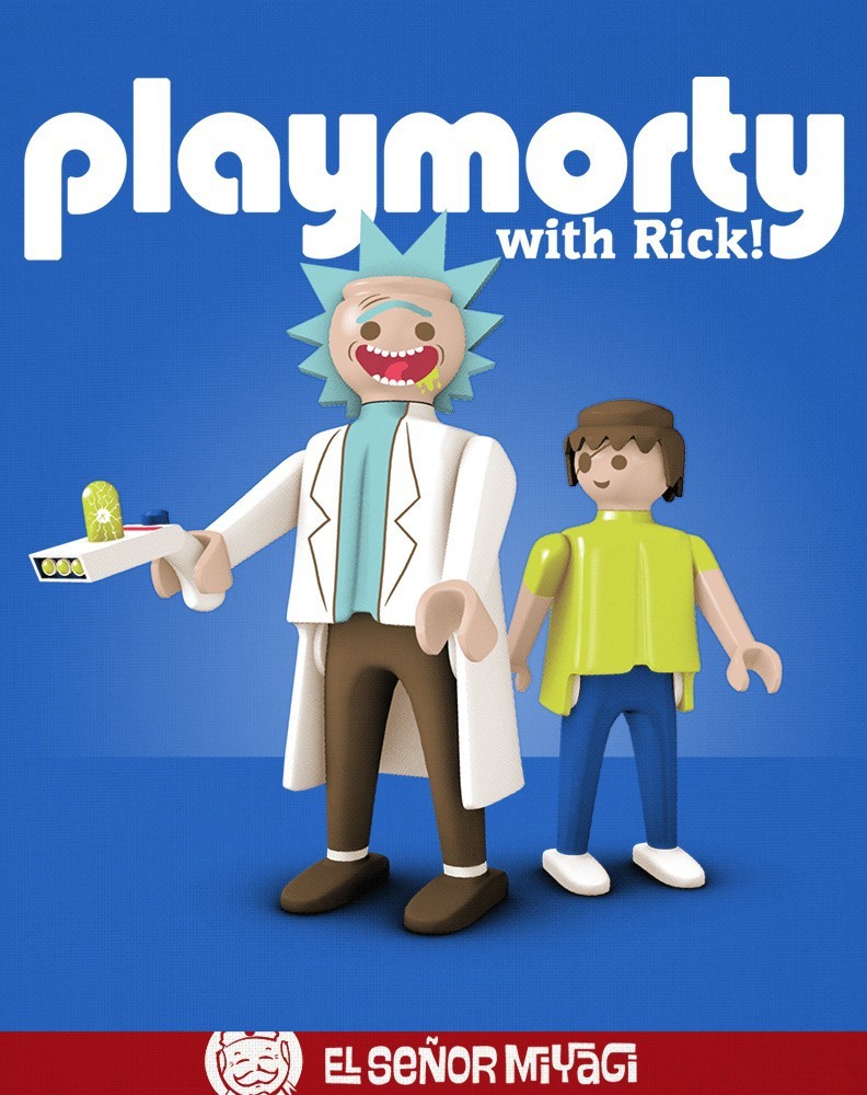 Playmorty tshirt - MEN - 1 Playmorty tshirt - MEN - 1