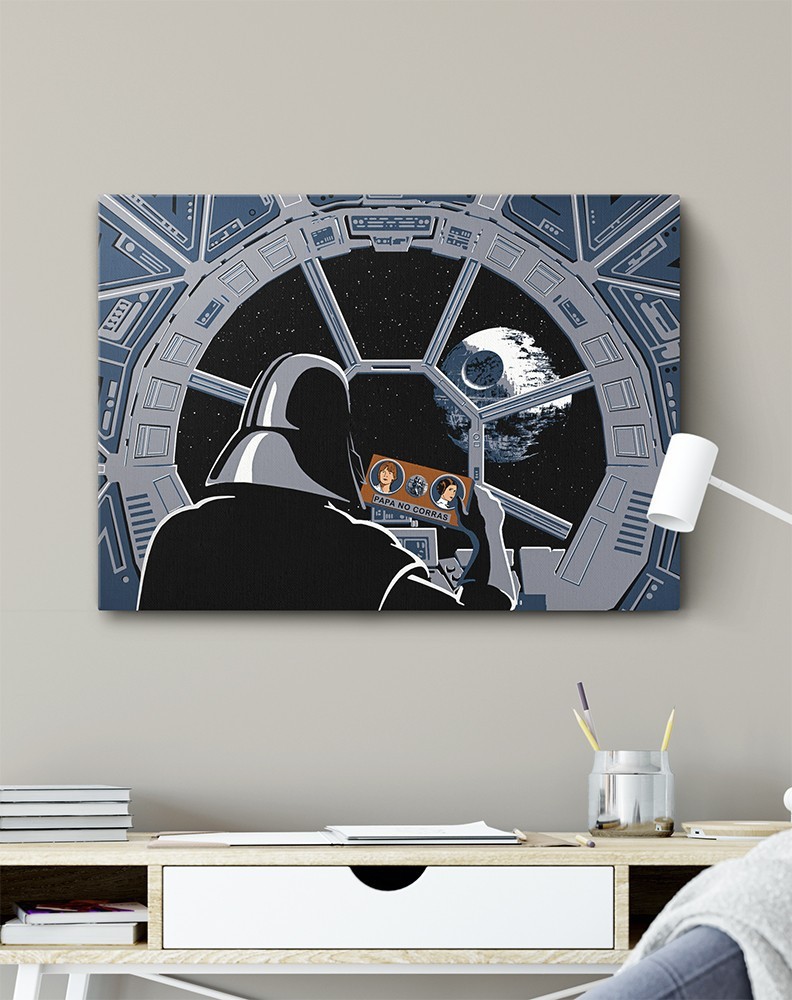 Daddy don't run - 70x50cm Canvas on frame - PICTURES AND PRINTS - 1 Daddy don't run - 70x50cm Canvas on frame - PICTURES AND PRINTS - 1
