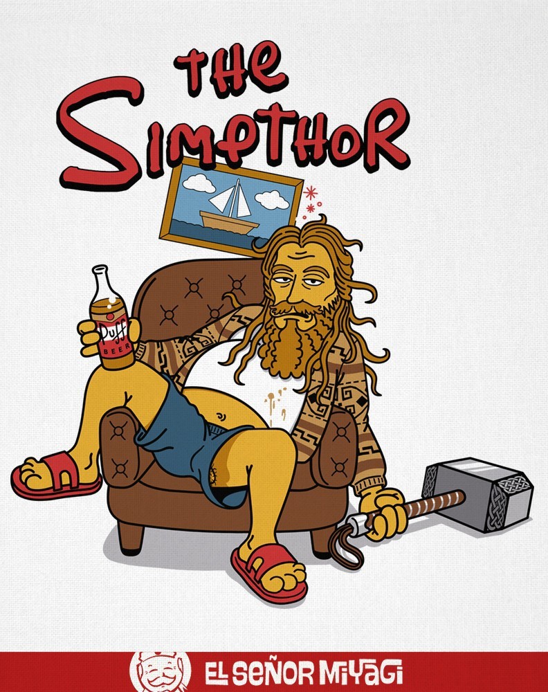 Simpthor tshirt - MEN - 1 Simpthor tshirt - MEN - 1
