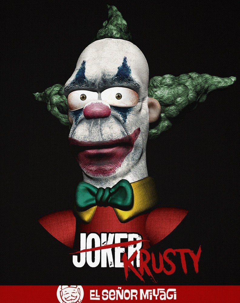 Krusty Joker tshirt - MEN - 1