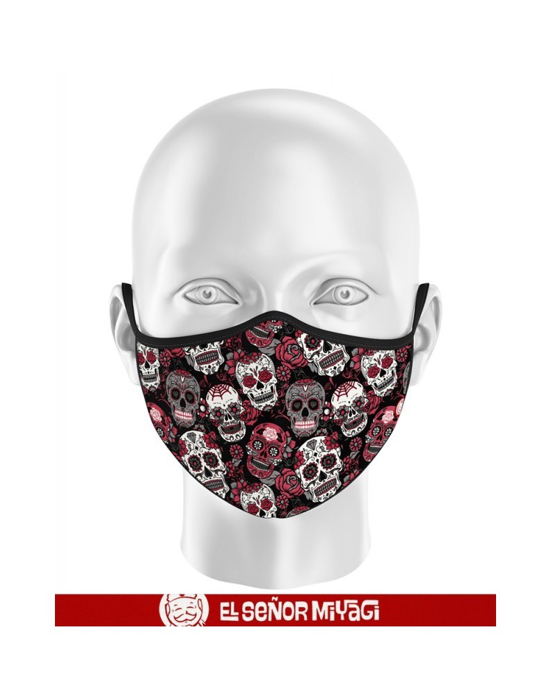 Calaveras - Mascarilla reutilizable homologada - MASCARILLAS - 1 Calaveras - Mascarilla reutilizable homologada - MASCARILLAS - 1