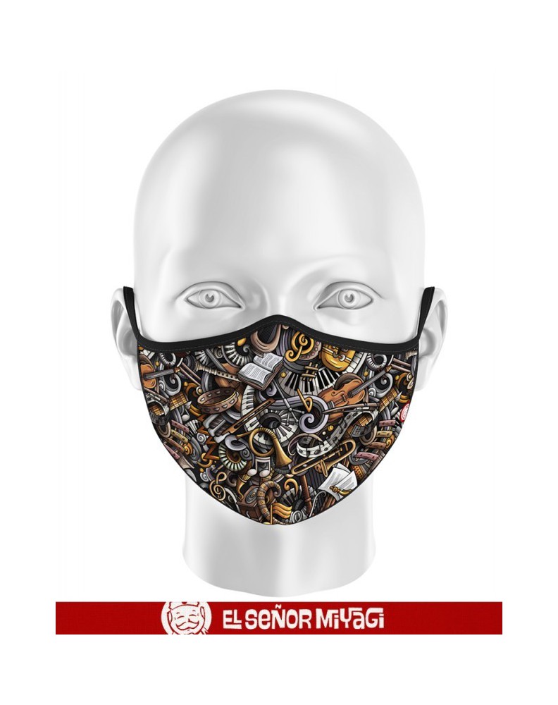 Instrumentos - Mascarilla reutilizable homologada - MASCARILLAS - 1 Instrumentos - Mascarilla reutilizable homologada - MASCARILLAS - 1