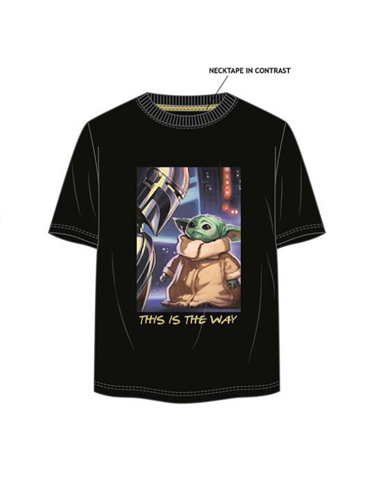 T-SHIRT MANDALORIAN-BABY YODA UNISEX THIS IS THE WAY - MEN - 1 T-SHIRT MANDALORIAN-BABY YODA UNISEX THIS IS THE WAY - MEN - 1