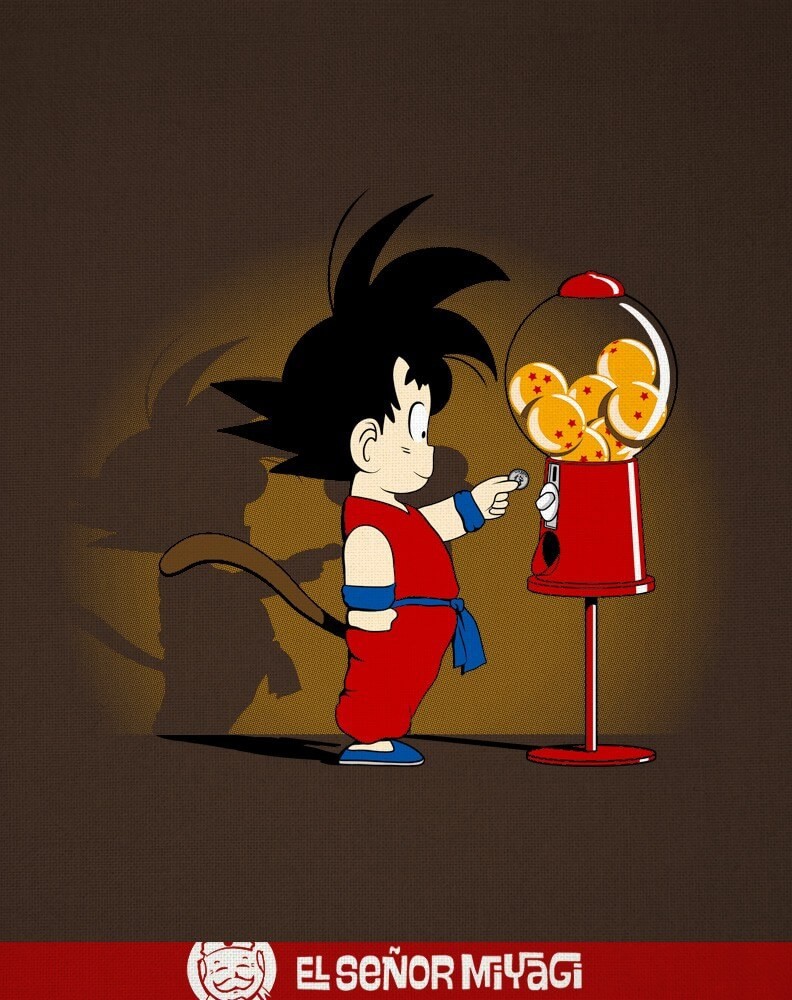 Dragon Balls machine tshirt - WOMEN - 1 Dragon Balls machine tshirt - WOMEN - 1