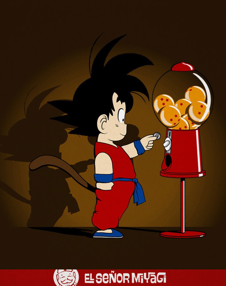 Dragon Balls machine kids tshirt - KIDS - 1 Dragon Balls machine kids tshirt - KIDS - 1