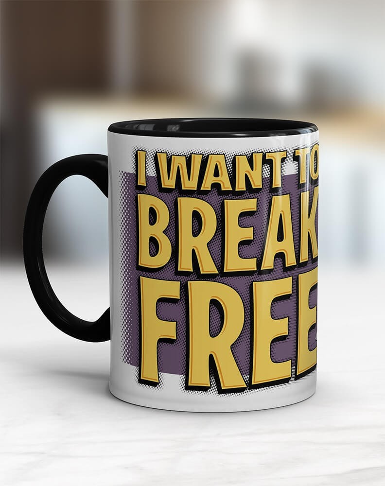 Break free Mug - MUGS AND GLASSES - 1 Break free Mug - MUGS AND GLASSES - 1