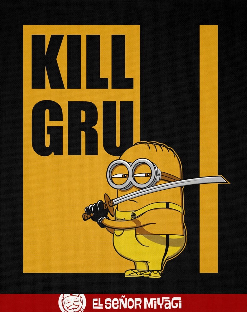 Camiseta Kill Gru Tirante Negro - CHICAS - 1 Camiseta Kill Gru Tirante Negro - CHICAS - 1