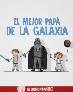 Camiseta Mejor Papá de la galaxia