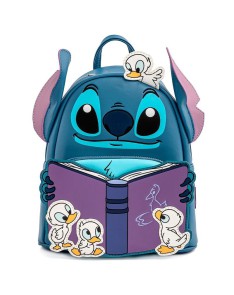  LILO & STITCH STORY TIME DUCKIES MINI DISNEY LOUNGEFLY BACKPACK