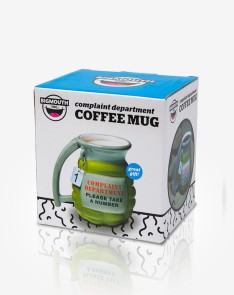 BigMouth Inc - Granada taza de café, cerámica