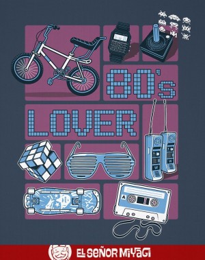 Camiseta 80's Lover chica