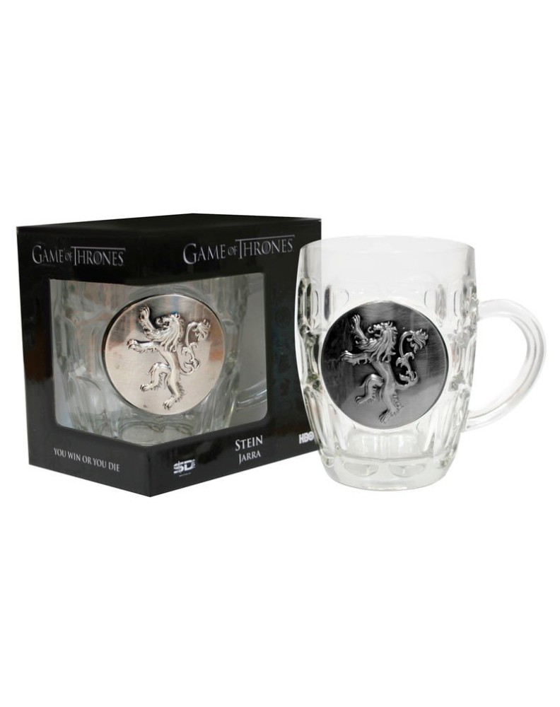 PITCHER GLASS SHIELD LANNISTER METALICO
