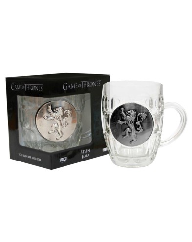 PITCHER GLASS SHIELD LANNISTER METALICO PITCHER GLASS SHIELD LANNISTER METALICO