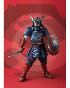 CAPTAIN AMERICA SAMURAI 17,5 CM MARVEL MEISHO MANGA FIGURE