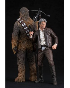 HAN SOLO & CHEWBACCA PACK 2 FIGURES 20 Y 23 CM STAR WARS T Vista 2