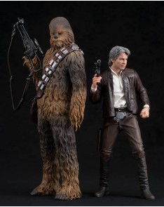 HAN SOLO & CHEWBACCA PACK 2 FIGURES 20 Y 23 CM STAR WARS T View 3