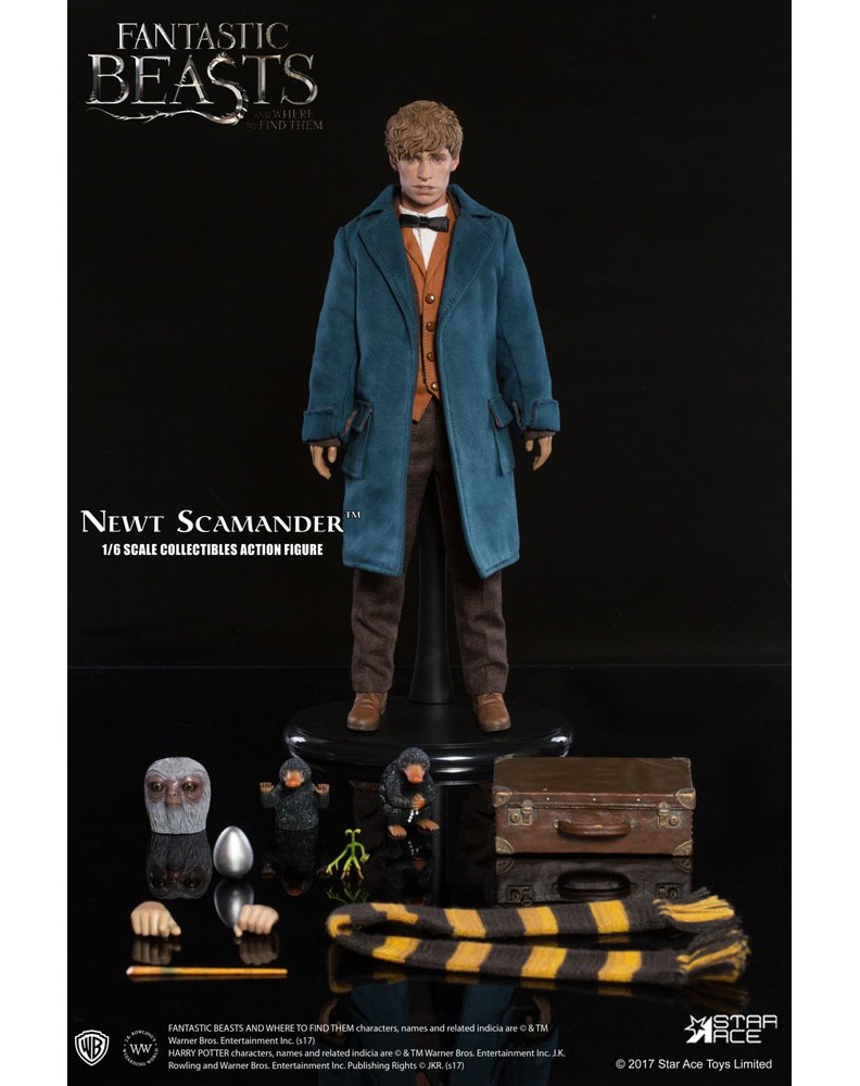 NEWT SCAMANDER 30 CM 1/8 COL. ACTION FIGURE FANTASTIC ANIMALS View 3