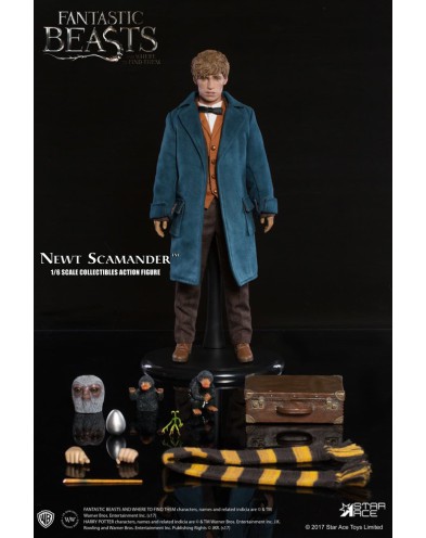 NEWT SCAMANDER 30 CM 1/8 COL. ACTION FIGURE FANTASTIC ANIMALS View 3