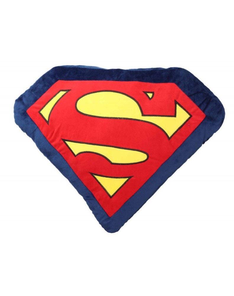 SUPERMAN SIMBOLO COJIN FORMA DC COMICS