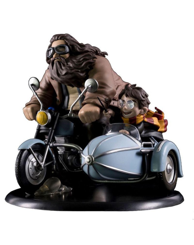 FIGURA QM HARRY POTTER HAGRID & HARRY 18 CM