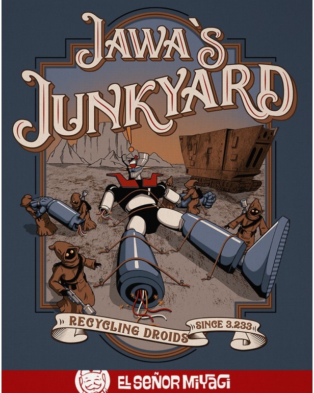 Camiseta Jawa's Junkyard Camiseta Jawa's Junkyard