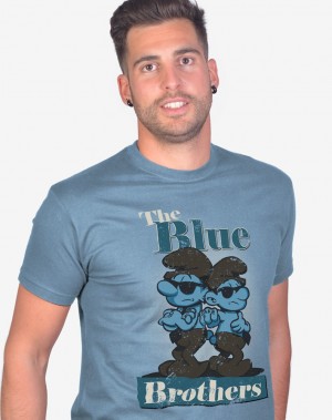 Camiseta Blue Brothers Vista 3