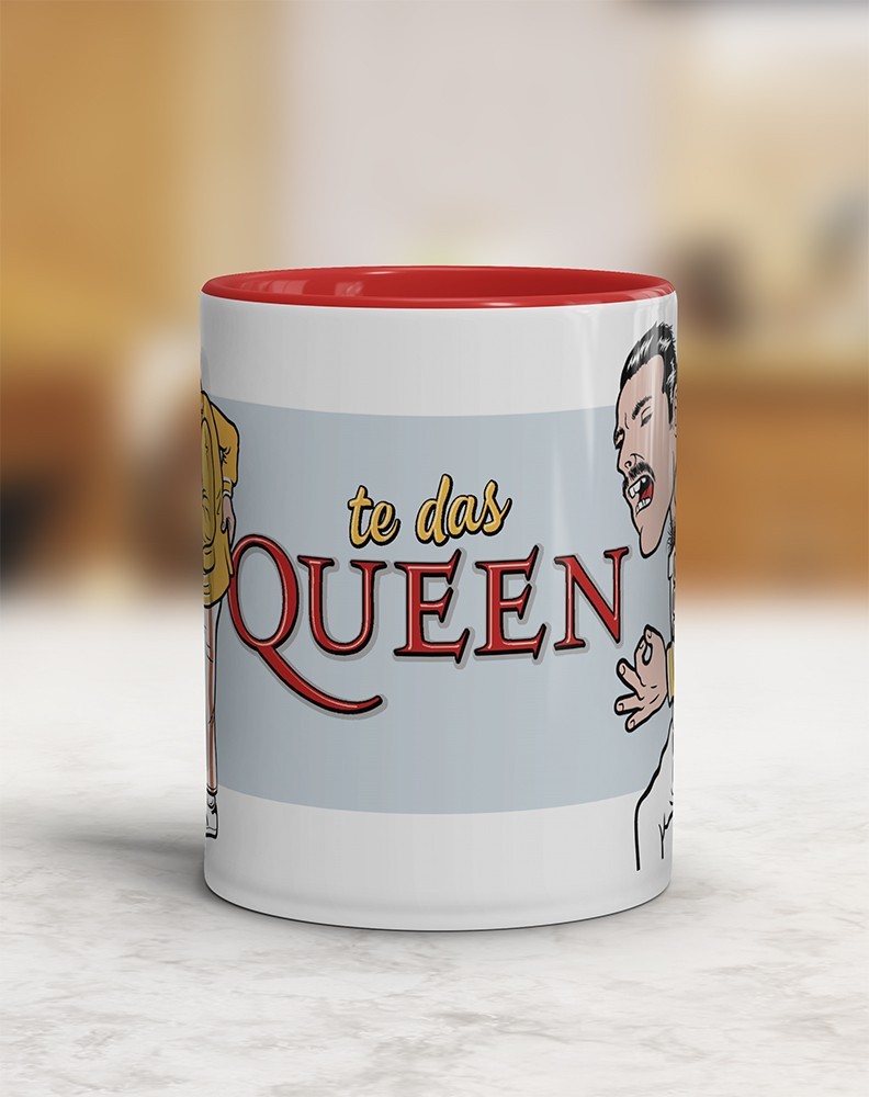 Te das queen mug View 3