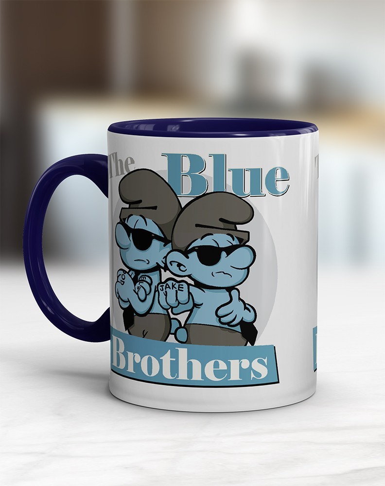 Taza Blue Brothers