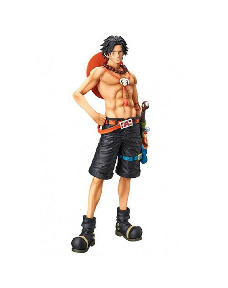 FIGURA PORTGAS D. ACE GRANDISTA THE GRANDLINE MEN ONE PIECE 28CM