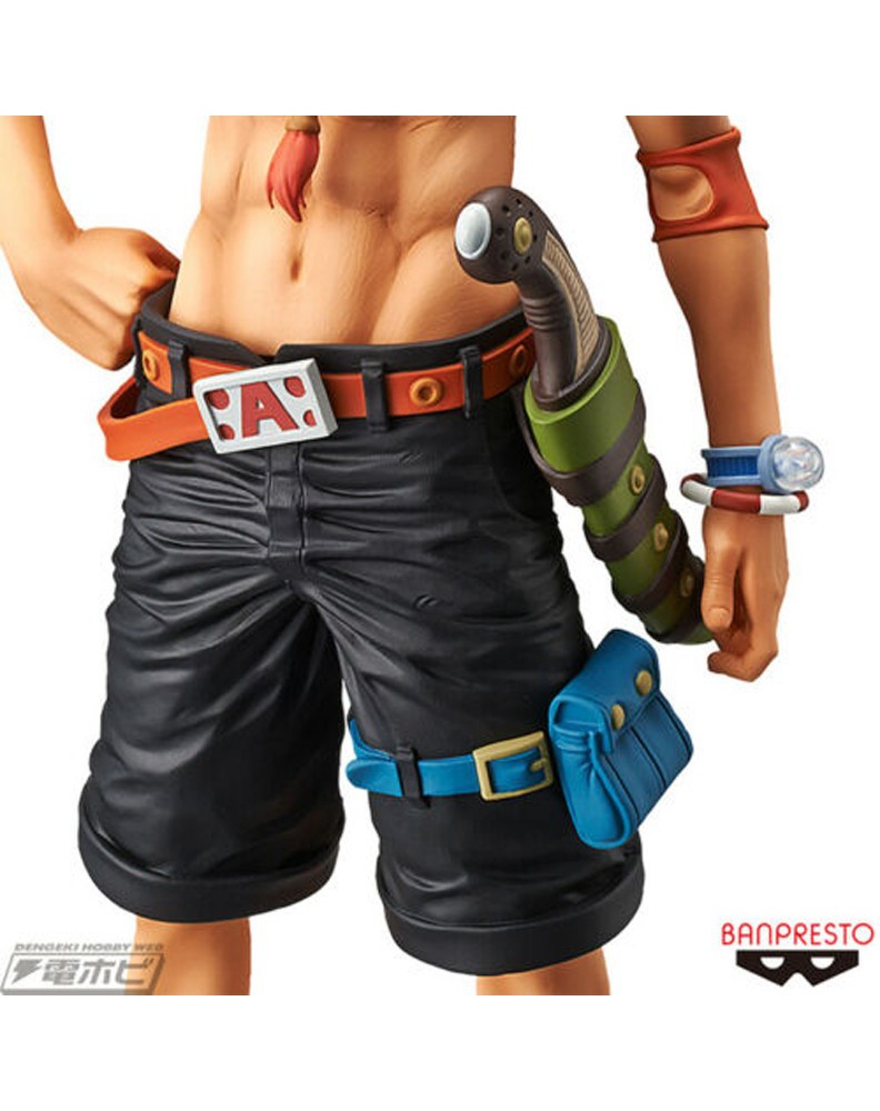 FIGURA PORTGAS D. ACE GRANDISTA THE GRANDLINE MEN ONE PIECE 28CM Vista 2