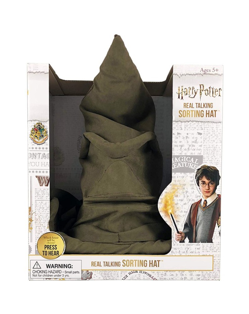 SOMBRERO SELECCIONADOR CON SONIDO REPLICA VER. DELUXE HARRY POTTER Vista 2