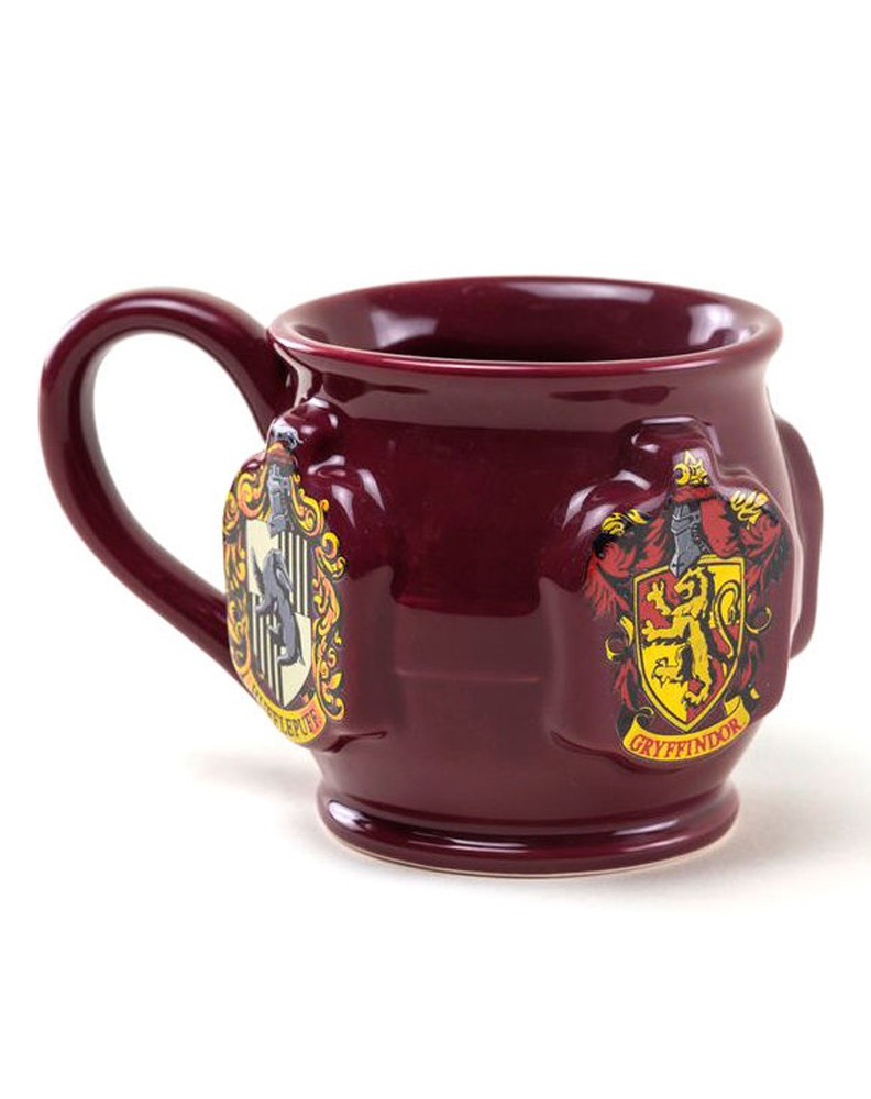 TAZA HARRY POTTER ESCUDOS 3D