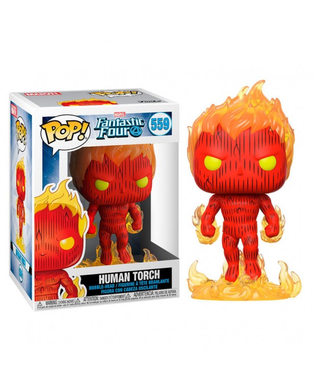 FIGURE FUNKO POP FANTASTIC 4: Human Torch FIGURE FUNKO POP FANTASTIC 4: Human Torch