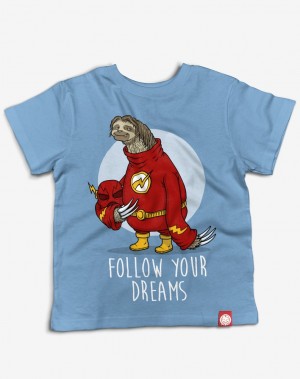 Camiseta Follow your dreams Niño Vista 2