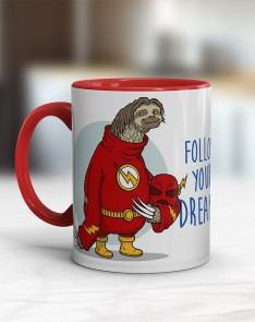 Follow your dreams mug