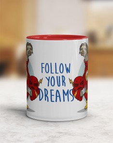 Follow your dreams mug View 3