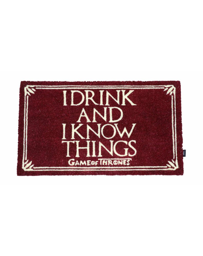 DOORMAT I DRINK & I KNOW THINGS