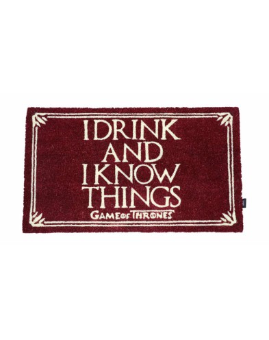 DOORMAT I DRINK & I KNOW THINGS