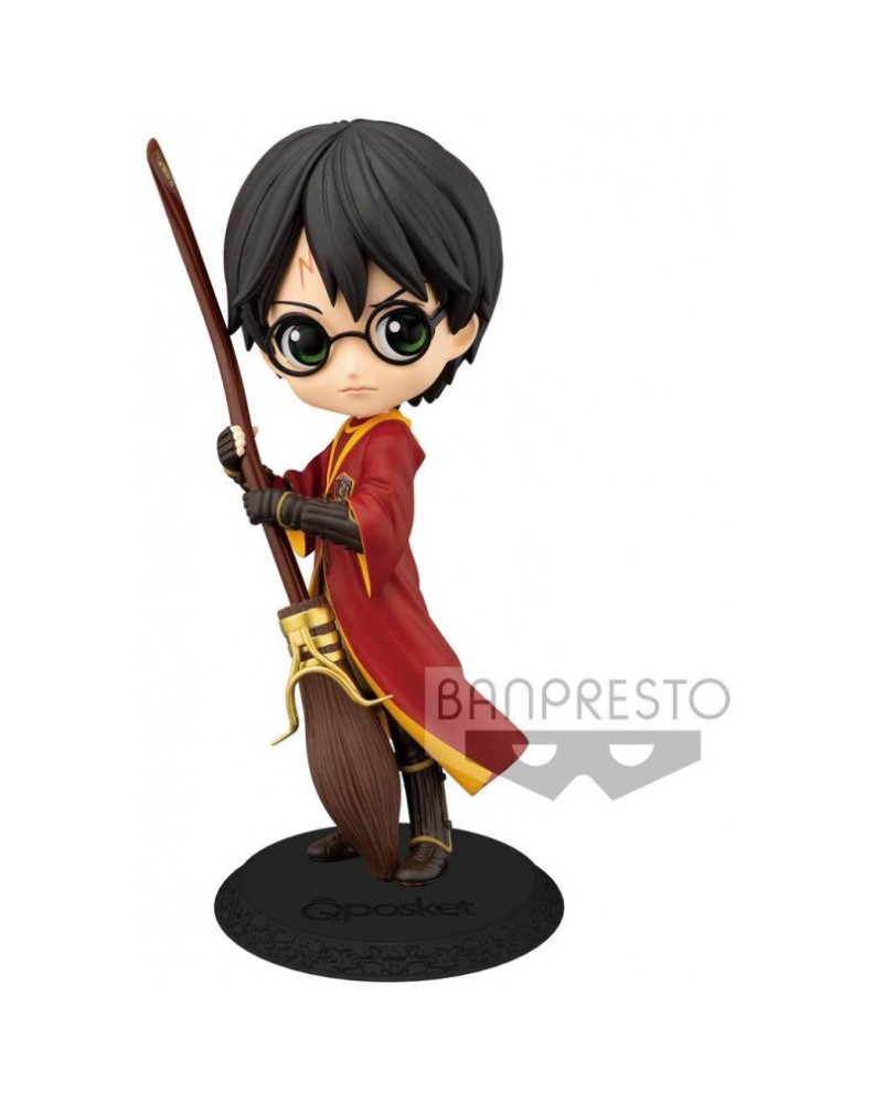 FIGURA HARRY QUIDDITCH HARRY POTTER Q POSKET A 14CM