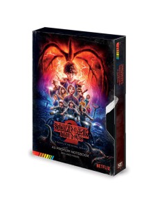 STRANGER THINGS VHS A5 NOTEBOOK