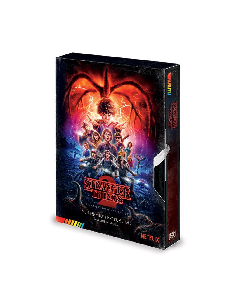 CUADERNO VHS STRANGER THINGS A5