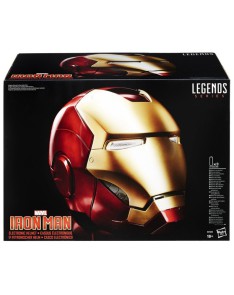 Hasbro Marvel Avengers Legends Gear Iron Man Electronic Helmet