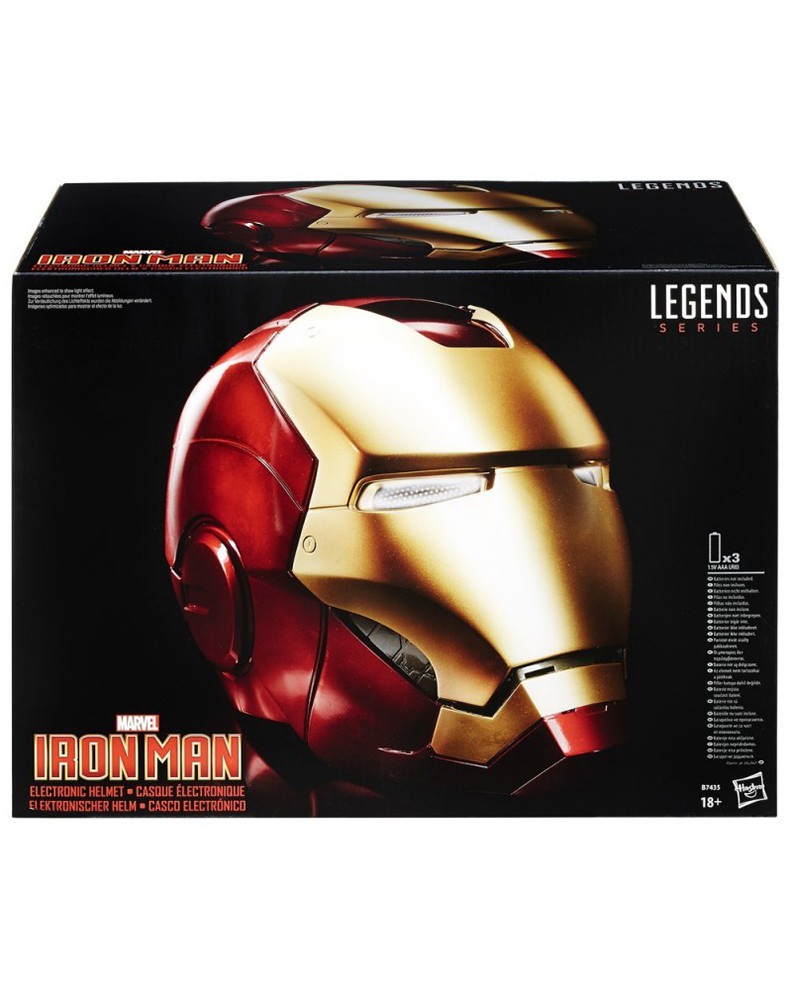 IRON MAN CASCO ELECTRONICO REPLICA 