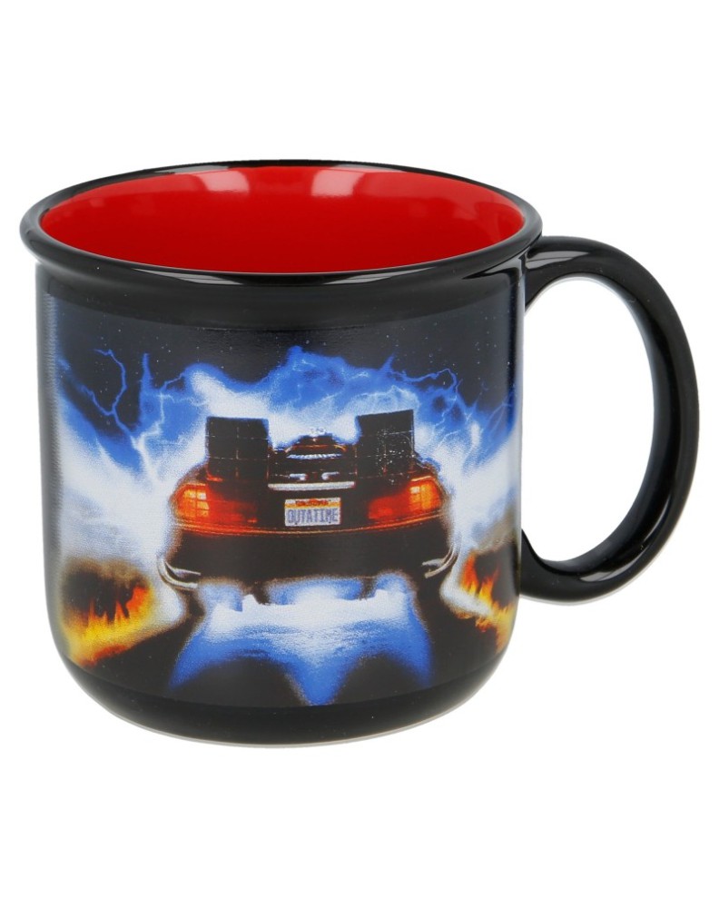 CERAMIC BREAKFAST MUG 14 OZ IN GIFT BOX BACK TO THE FUTURE