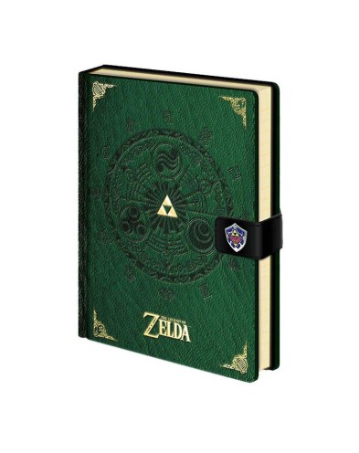 CUADERNO PREMIUM THE LEGEND OF ZELDA MEDALLÓN 