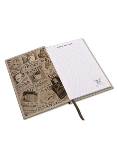 LIBRETA A5 WANTED LUFFY ONE PIECE Vista 4